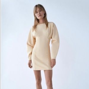 Zara Cream Mini Dress